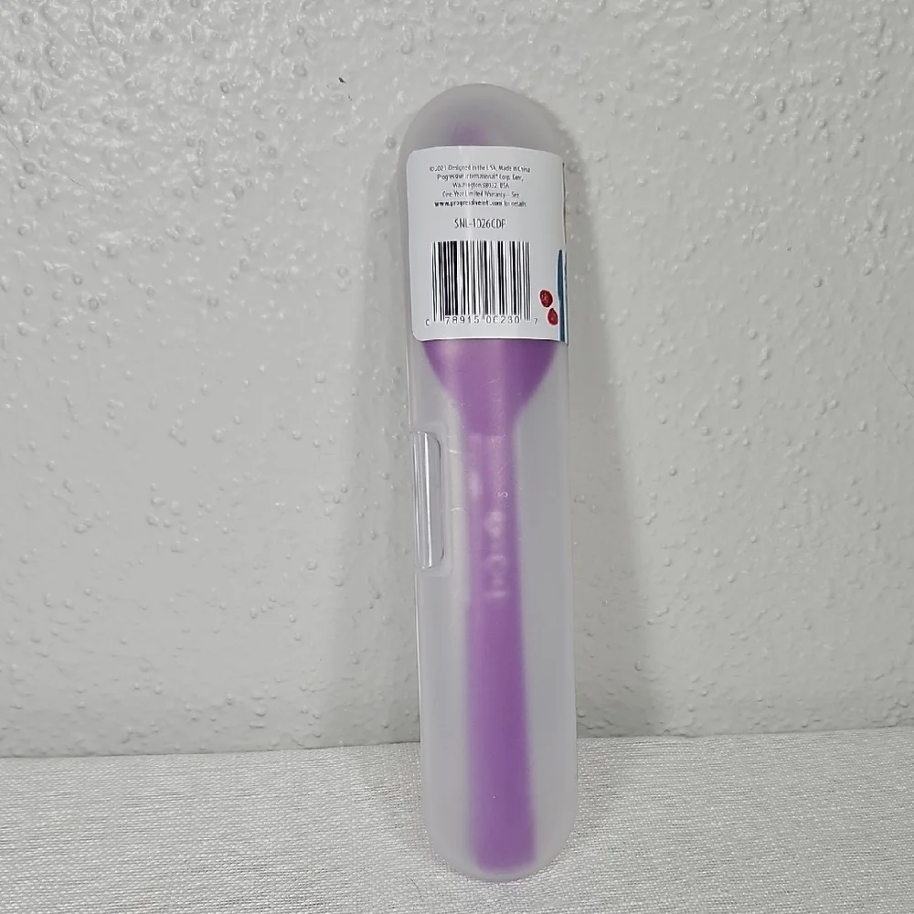 NWT SnapLock Purple Plastic Utensils Set of fork, spoon, knife and case
